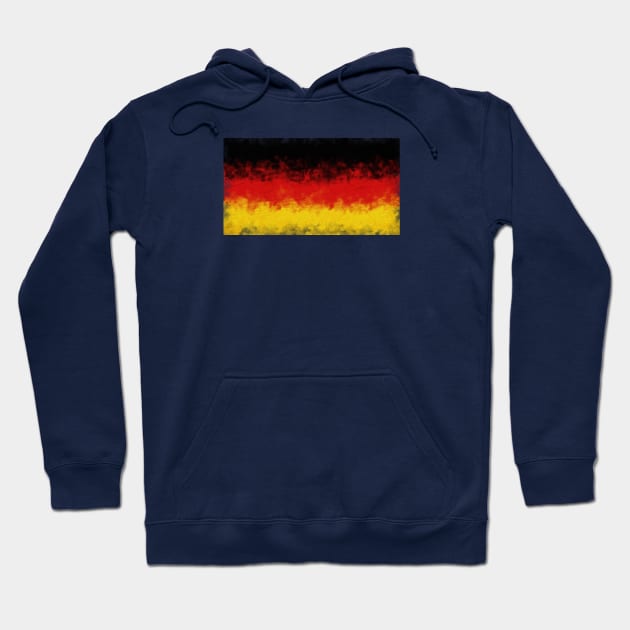 German Flag Hoodie by rachybattlebot